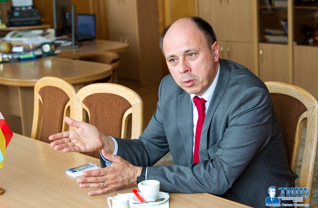 Магістр доктор Томас Бауер, керівник міжнародного відділу Вищої педагогічної школи Відня (Австрія)